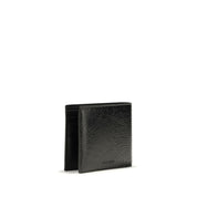 Balenciaga Black Lambskin Square Wallet
