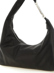 Rick Owens Black Calfskin Shoulder Bag