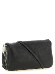 Rick Owens Black Lamb Leather Clutch Bag