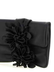 Jimmy Choo Black Lamb Leather Clutch Bag