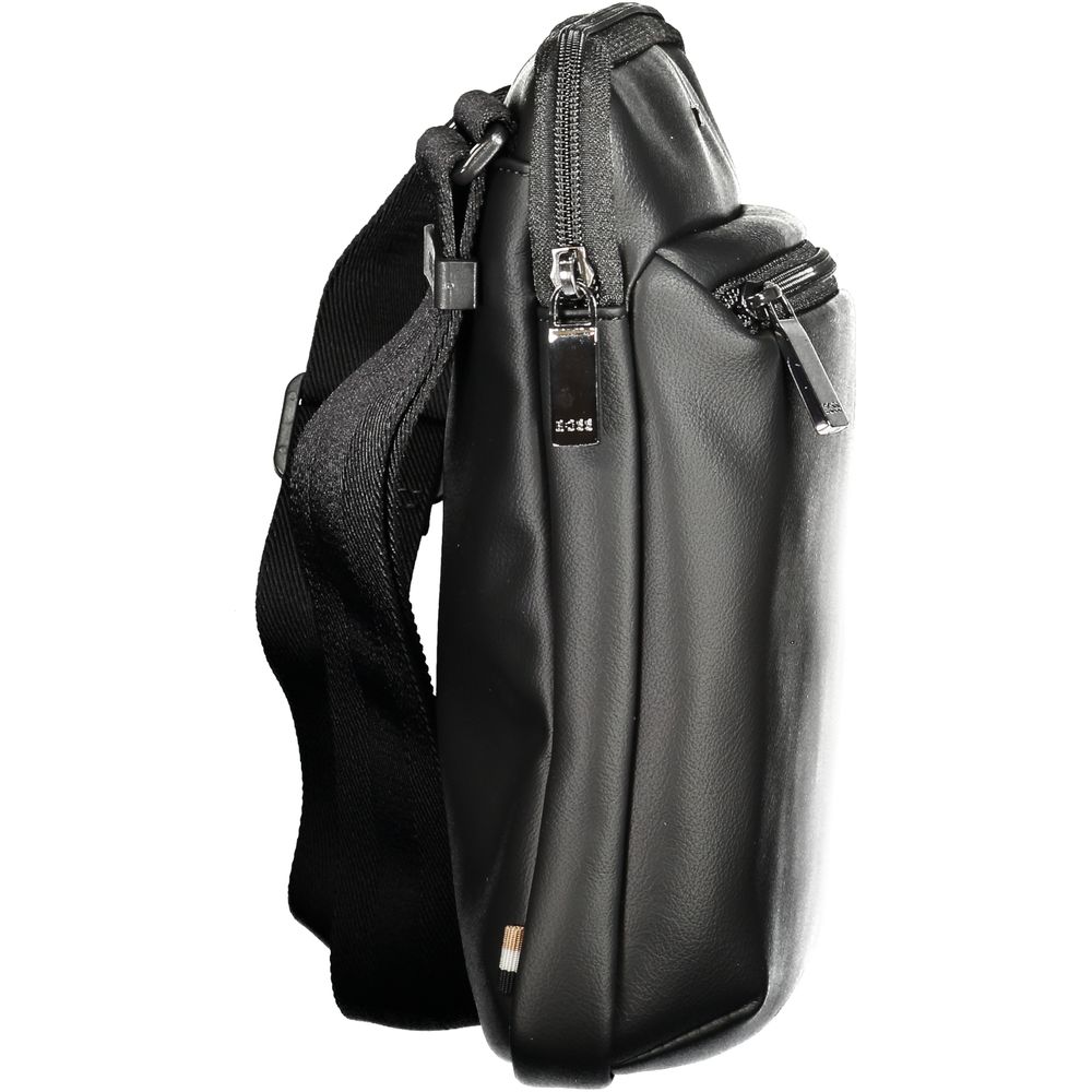 Hugo Boss Black Polyurethane Shoulder Bag