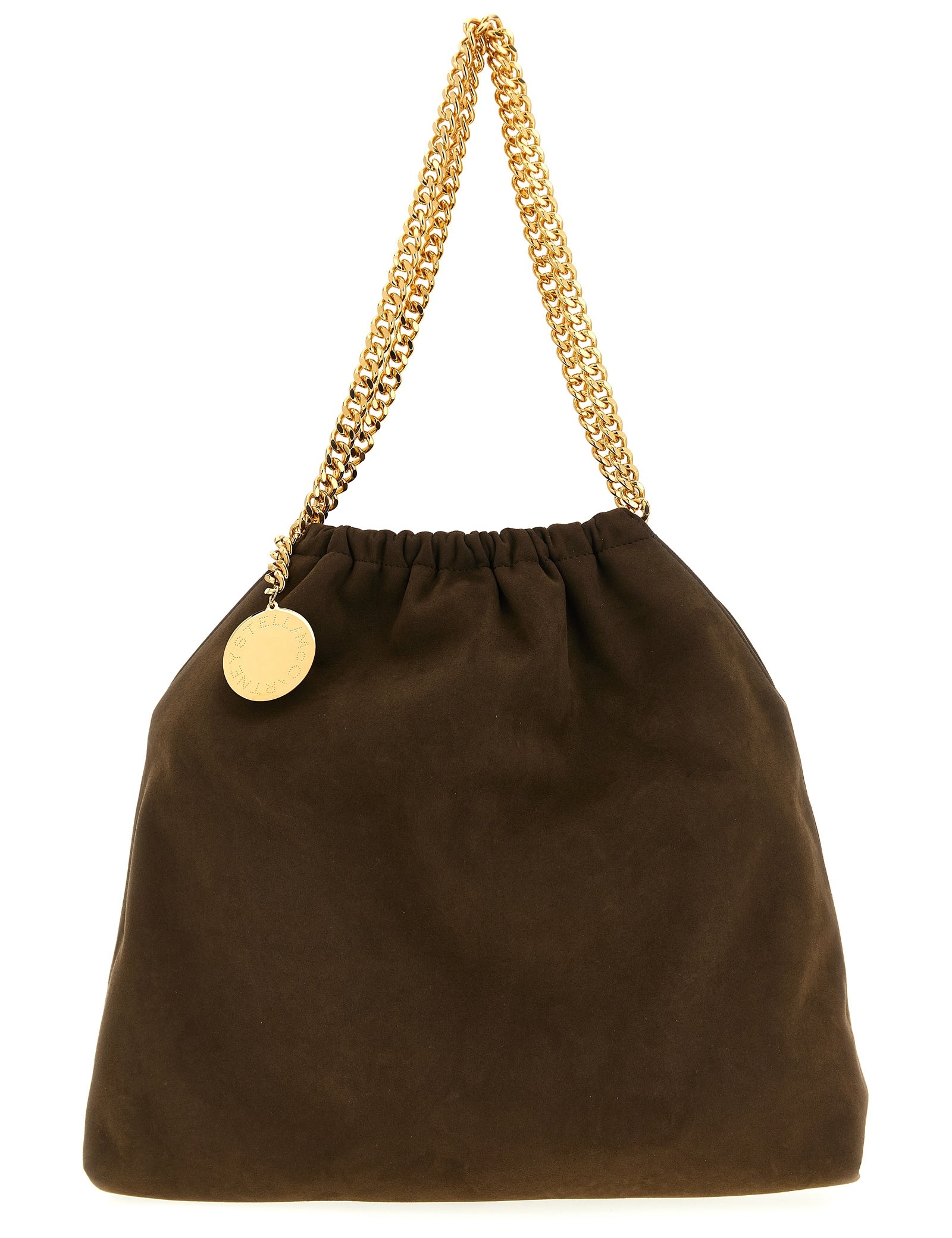 Stella McCartney Brown Polyester Shoulder Bag