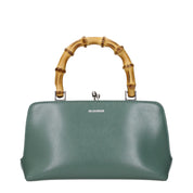 Jil Sander Green Leather Handbag