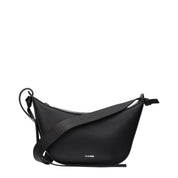 Jil Sander Black Leather Shoulder Bag
