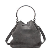 Jimmy Choo Gray Suede Handbag