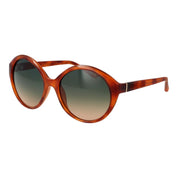 Guess Brown Plastic Round Sunglasses