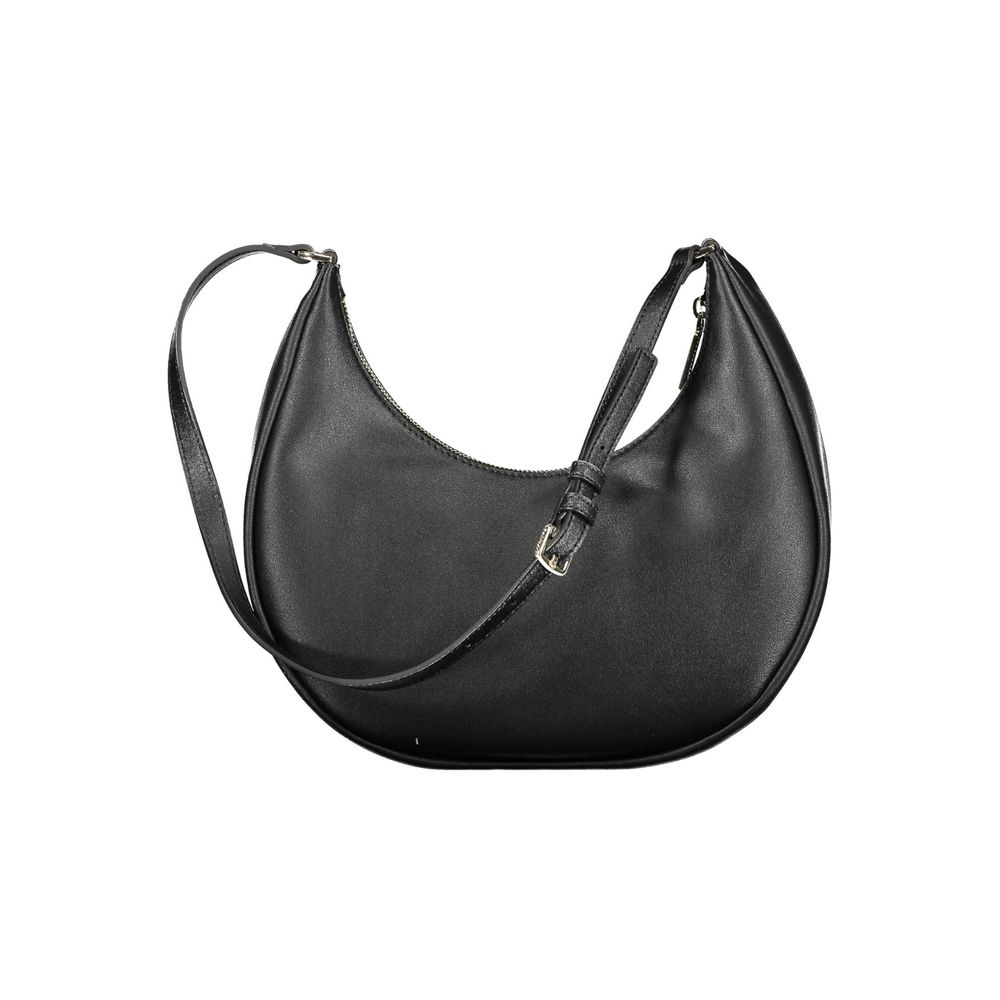 Calvin Klein Black Polyester Blend Shoulder Bag