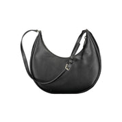 Calvin Klein Black Polyester Blend Shoulder Bag