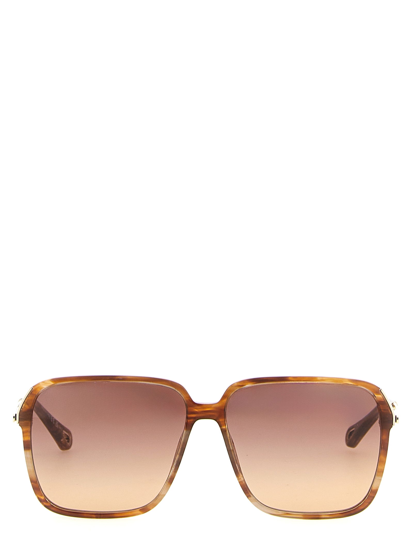 Chloé Brown Acetate Sunglasses