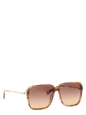 Chloé Brown Acetate Sunglasses