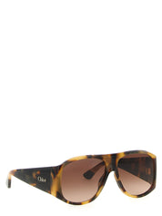 Chloé Brown Acetate Sunglasses