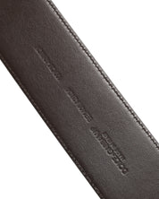 Dolce & Gabbana Brown Python Leather Belt