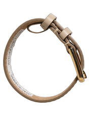 Dolce & Gabbana Beige Calfskin Leather Bracelets