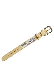 Dolce & Gabbana Beige Calf Leather Bracelet