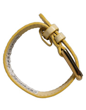 Dolce & Gabbana Beige Calf Leather Bracelet