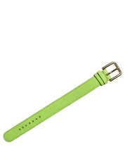 Dolce & Gabbana Green Calf Leather Bracelet