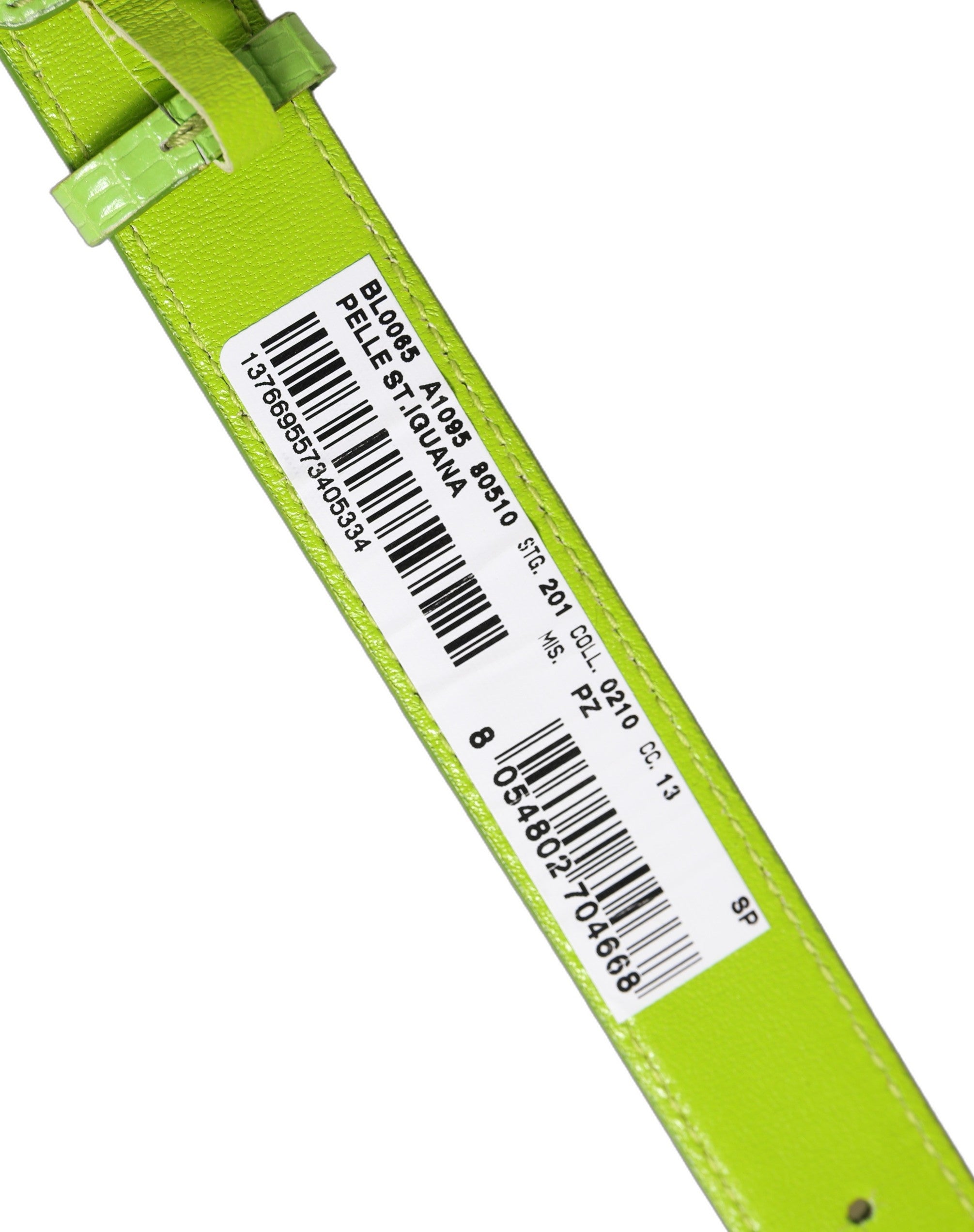Dolce & Gabbana Green Calf Leather Bracelet