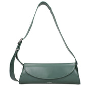 Jil Sander Green Leather Crossbody Bag