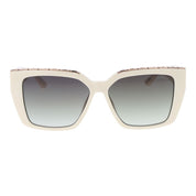 Guess White Plastic Sunglasses