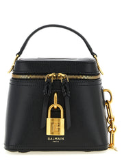 Balmain Black Calfskin Handbag
