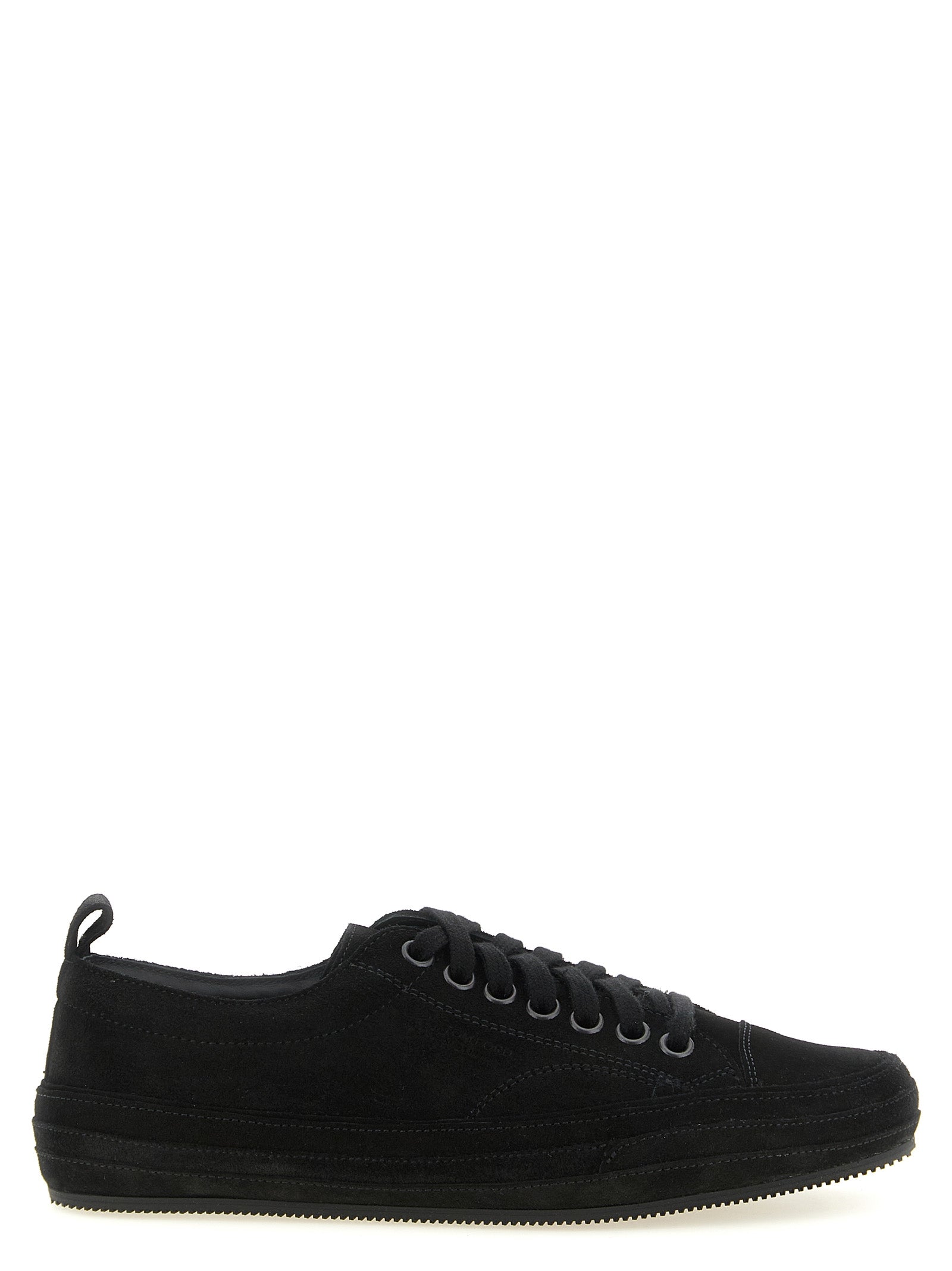 Tom Ford Black Suede Low Top Sneakers