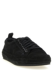 Tom Ford Black Suede Low Top Sneakers