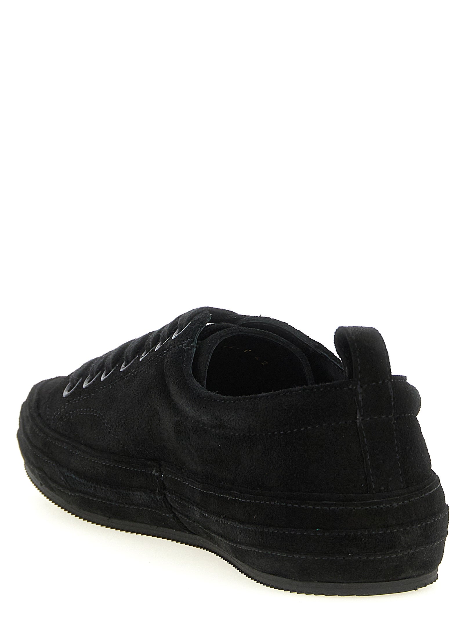 Tom Ford Black Suede Low Top Sneakers