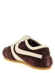 Dries Van Noten Multicolor Calfskin Low Top Sneakers