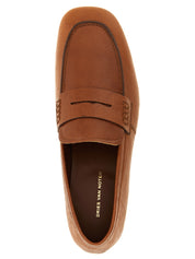 Dries Van Noten Cognac Lamb Leather Slip-On Loafers