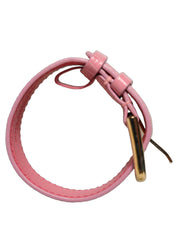 Dolce & Gabbana Pink Calf Leather Bracelet