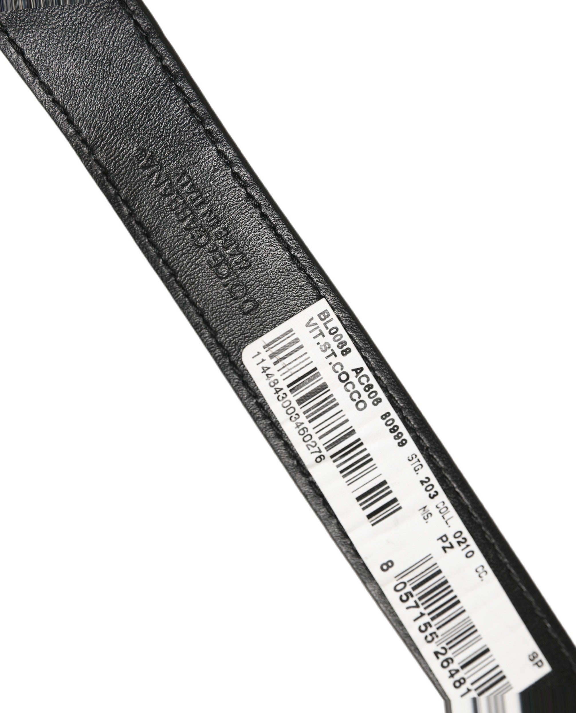 Dolce & Gabbana Black Leather Bracelet