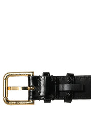 Dolce & Gabbana Black Leather Bracelet