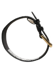 Dolce & Gabbana Black Leather Bracelet