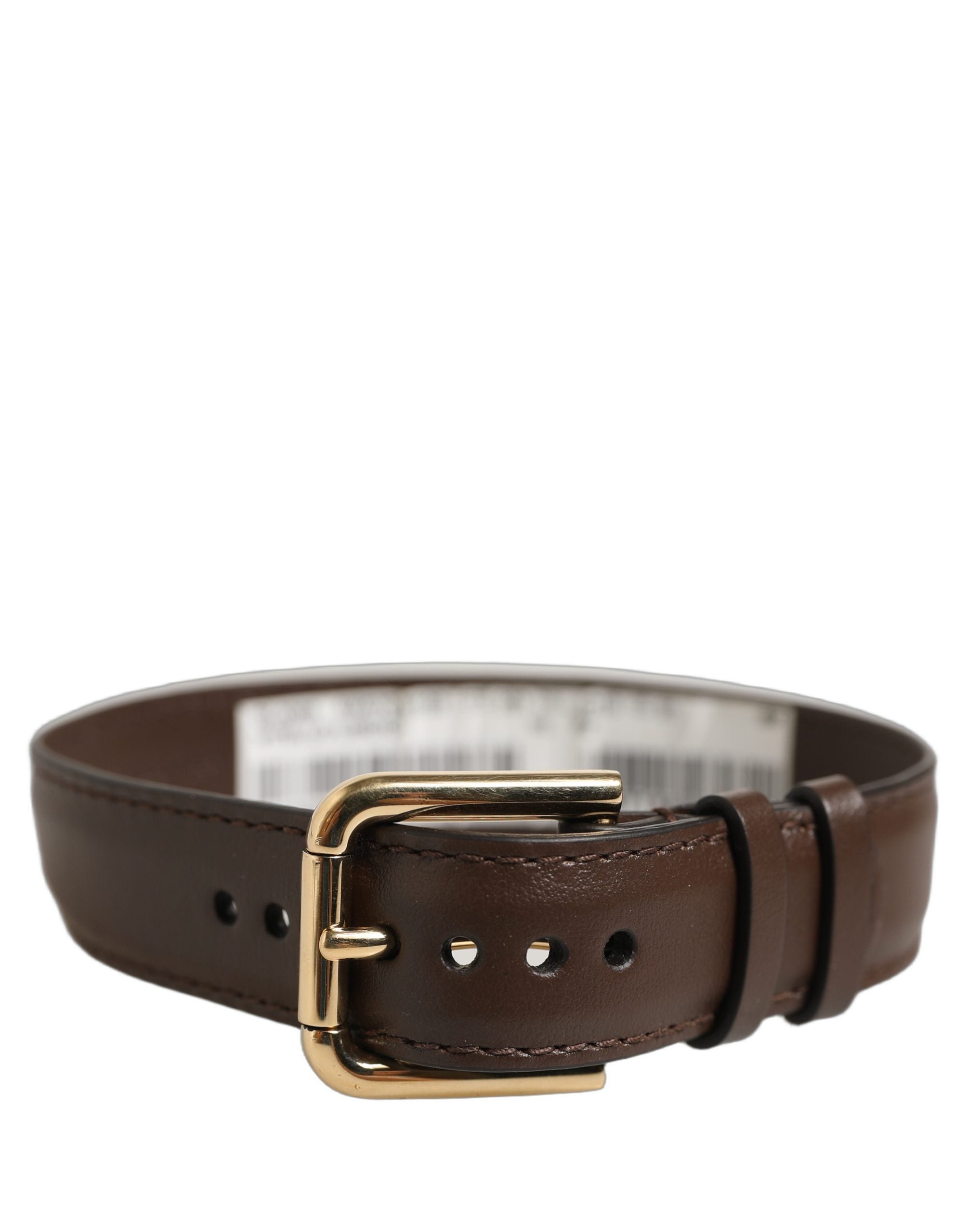 Dolce & Gabbana Brown Calfskin Leather Bracelet