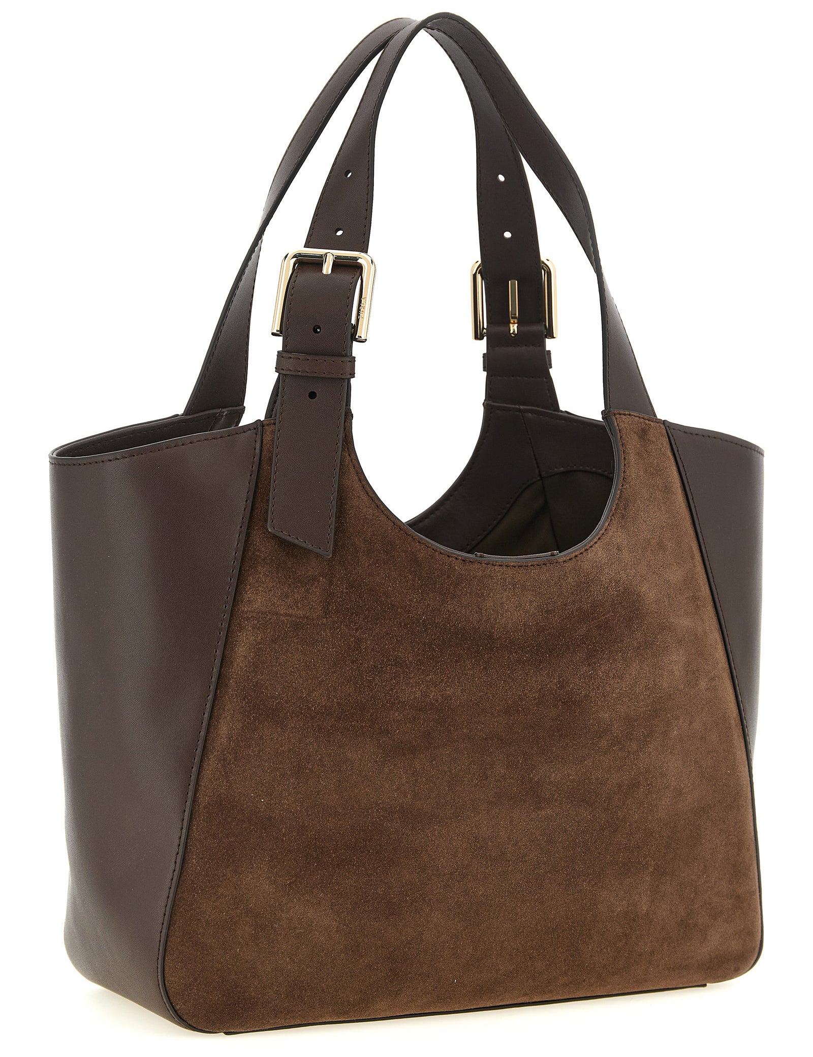 Furla Brown Calfskin Tote Bag