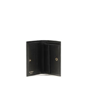 Ferragamo Black Calf Leather Wallet
