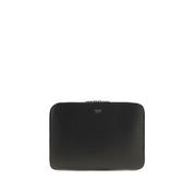 Ferragamo Black Calf Leather Shoulder Bag
