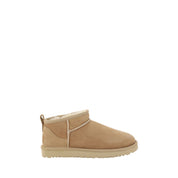 UGG Beige Suede Ankle Boots