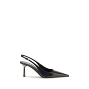 Prada Black Calf Leather High-Heel Pumps
