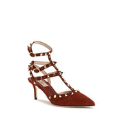 Valentino Garavani Multicolor Suede High-Heel Pumps