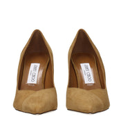 Jimmy Choo Brown Suede High Heel Pumps