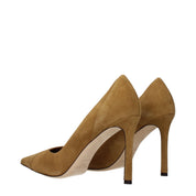 Jimmy Choo Brown Suede High Heel Pumps
