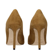 Jimmy Choo Brown Suede High Heel Pumps