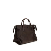 Valentino Garavani Brown Calf Leather Shoulder Bag