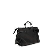 Valentino Garavani Black Calf Leather Shoulder Bag