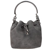 Jimmy Choo Gray Suede Handbag