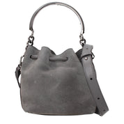 Jimmy Choo Gray Suede Handbag