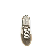 Valentino Garavani Bicolor Calf Leather Suede Low Top Sneakers