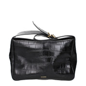 Jil Sander Black Leather Crossbody Bag