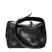 Jil Sander Black Leather Crossbody Bag